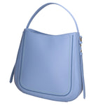 Gisella Borsa a mano da donna Vera pelle 05933-L220 AZZURRO Gave Lux