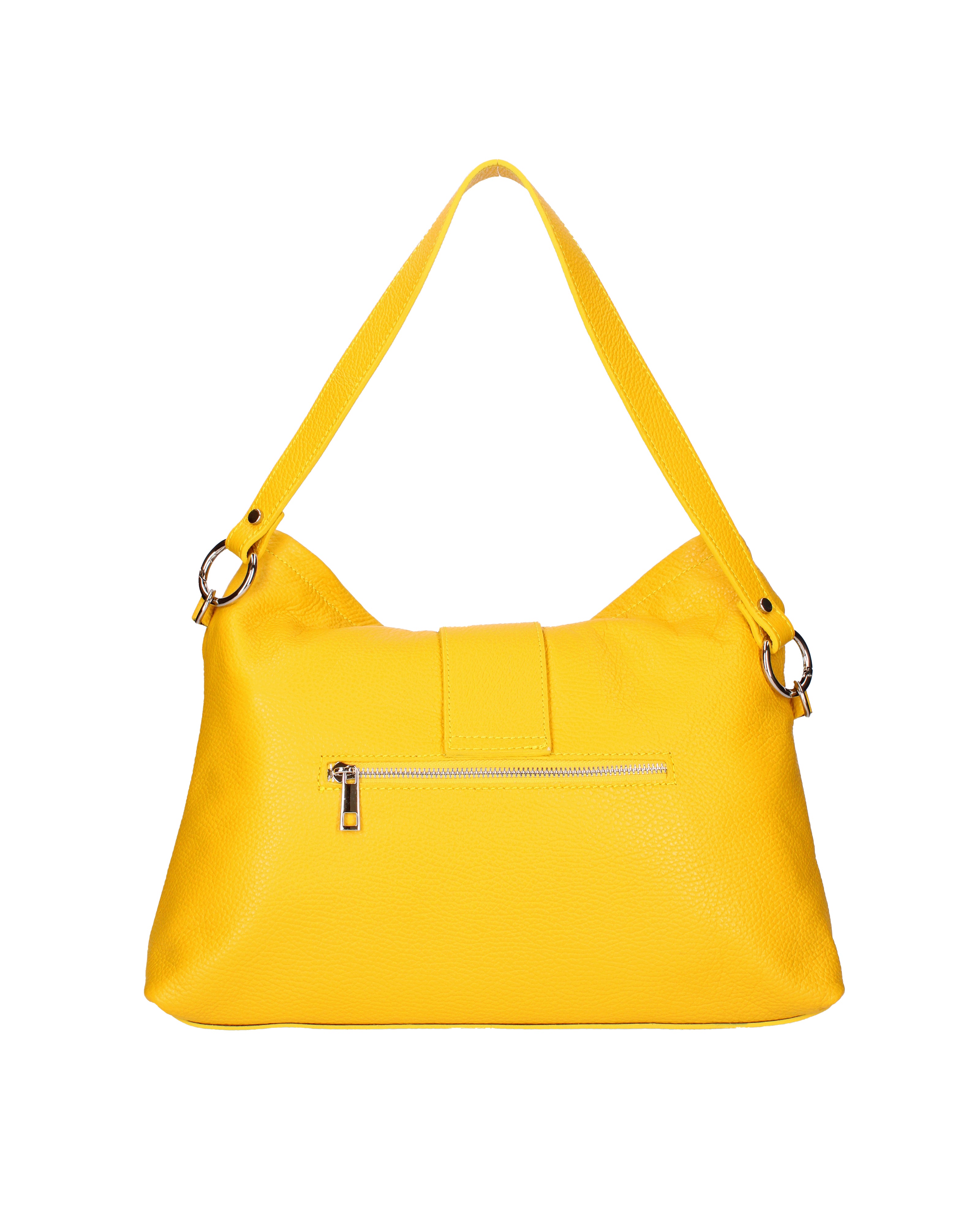 Grace Borsa a spalla da donna Vera pelle 07158-D04 GIALLO Viola Castellani