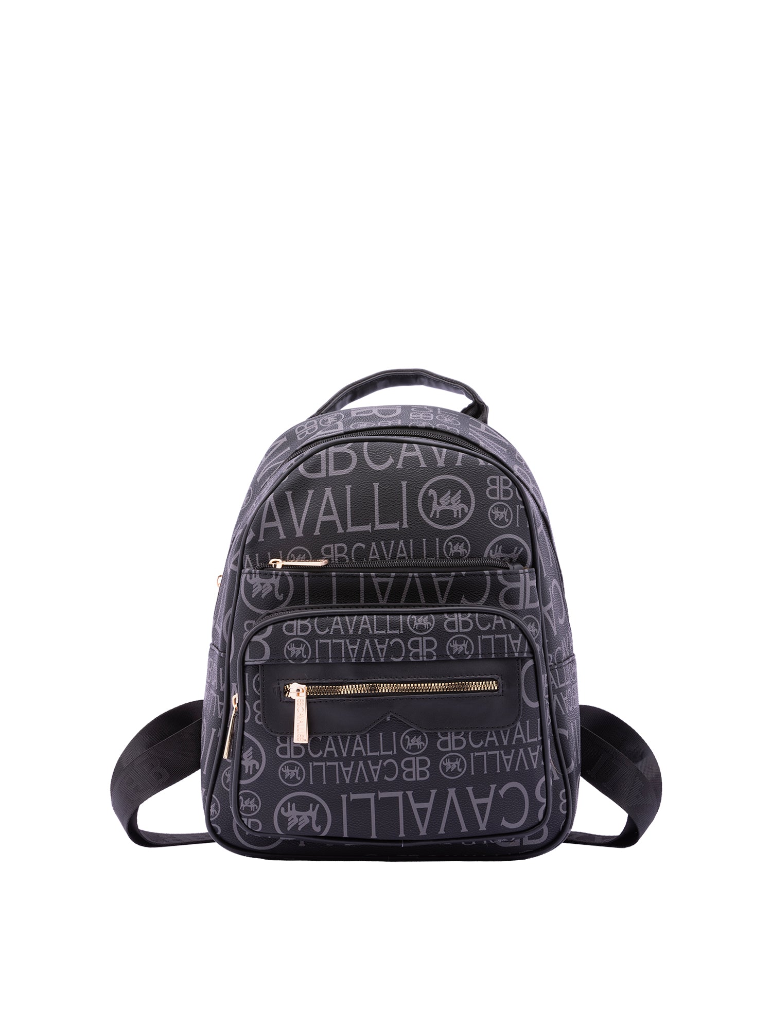 Zaino da donna in ecopelle Casual BC1372-NERO NERO B Cavalli
