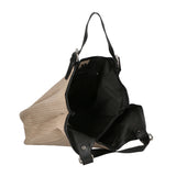 Elettra Borsa a mano da donna Vera pelle 80050-TAUPE Gave Lux