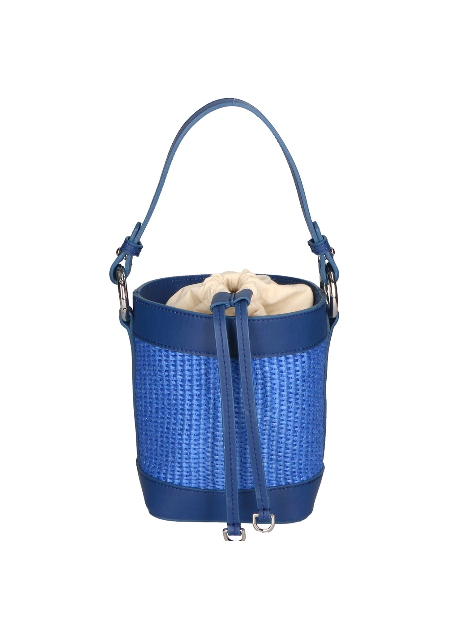 Alyssa Borsa a secchiello da donna Pelle & Paglia 05166-530 S22 BLUETTE Gave Lux