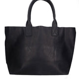 Morea Borsa Shopper da donna Vera Pelle 518907-D26 BLU SCURO Gave Lux