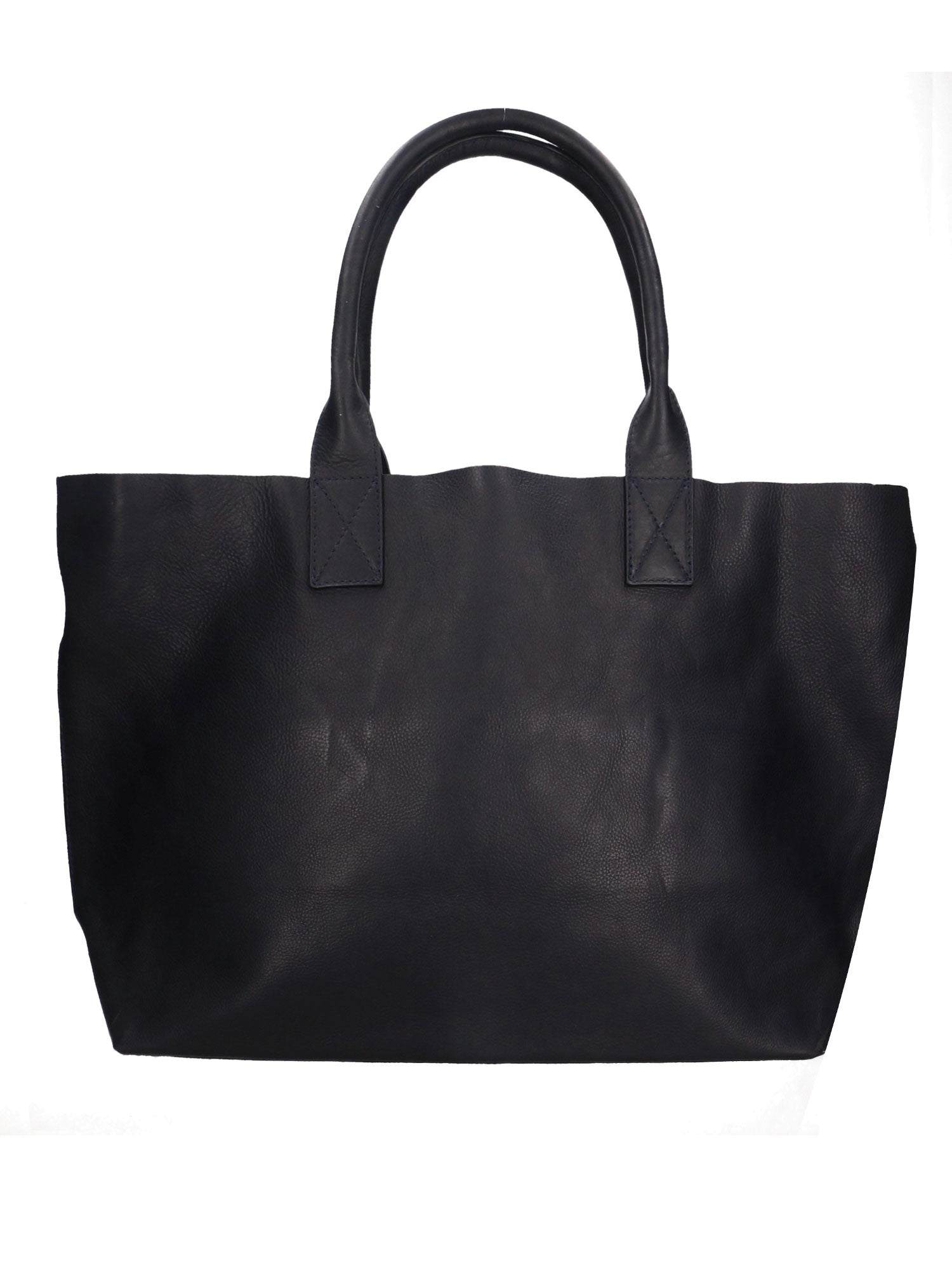 Morea Borsa Shopper da donna Vera Pelle 518907-D26 BLU SCURO Gave Lux