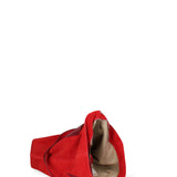 Borsa a spalla da donna Vera pelle 07312-D17 ROSSO+L032 Roberta Rossi