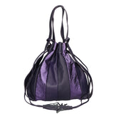 Oceania Borsa a spalla da donna Vera pelle 580041-VIOLA PURPLE Gave Lux