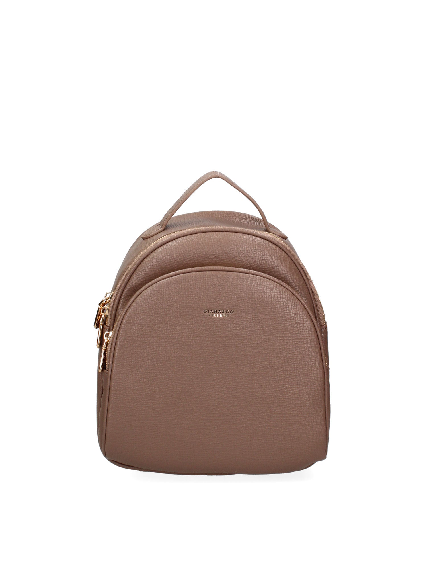 Borsa a mano da donna Ecopelle vegana 601-3-TAUPE Diana&co