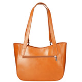 Eva Borsa a spalla da donna Vera pelle 9024-CUOIO COGNAC Gave Lux