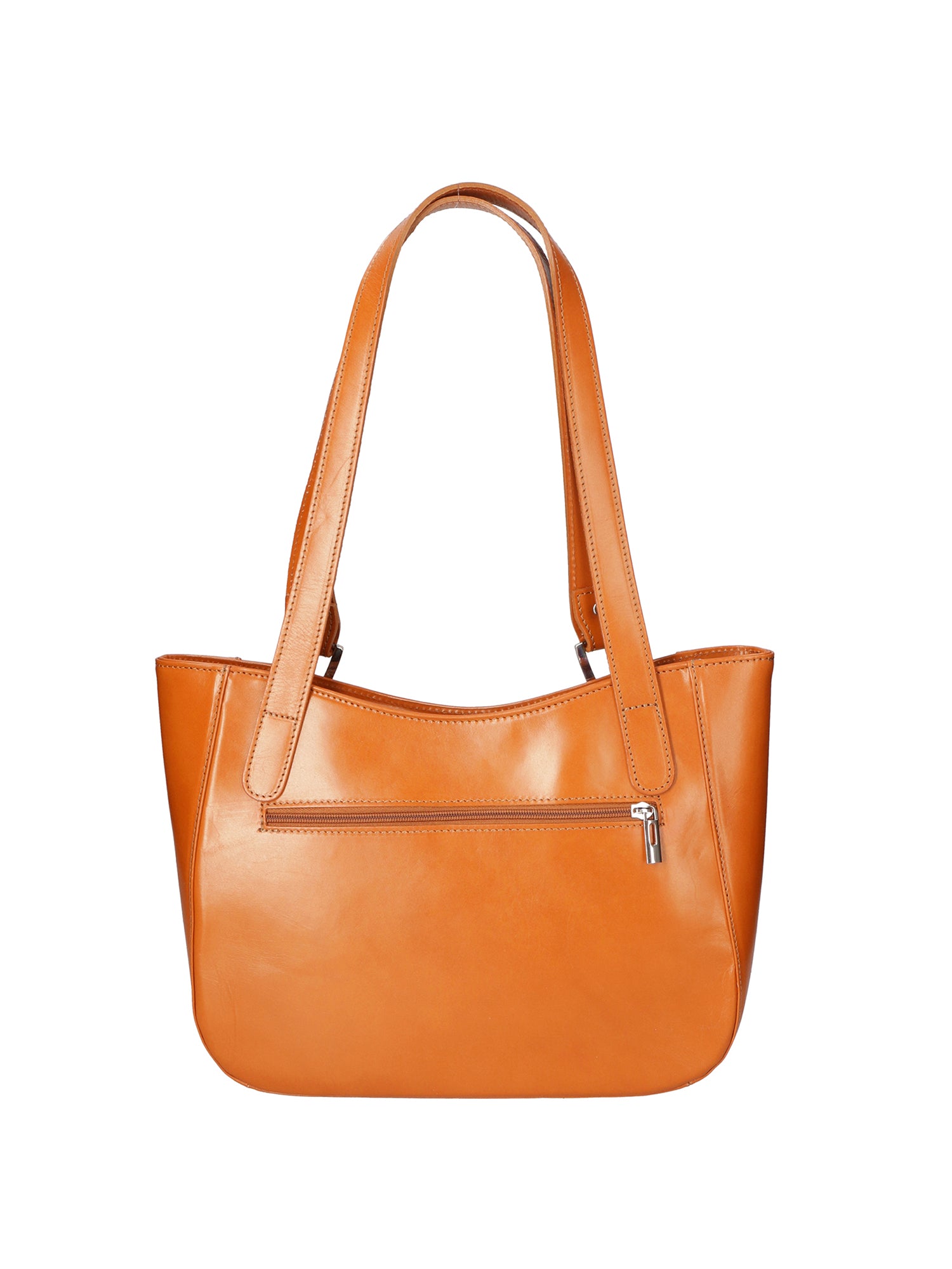 Eva Borsa a spalla da donna Vera pelle 9024-CUOIO COGNAC Gave Lux