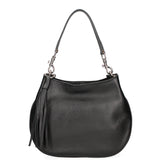 Borsa a spalla da donna Vera pelle 07316-D28 NERO Roberta Rossi