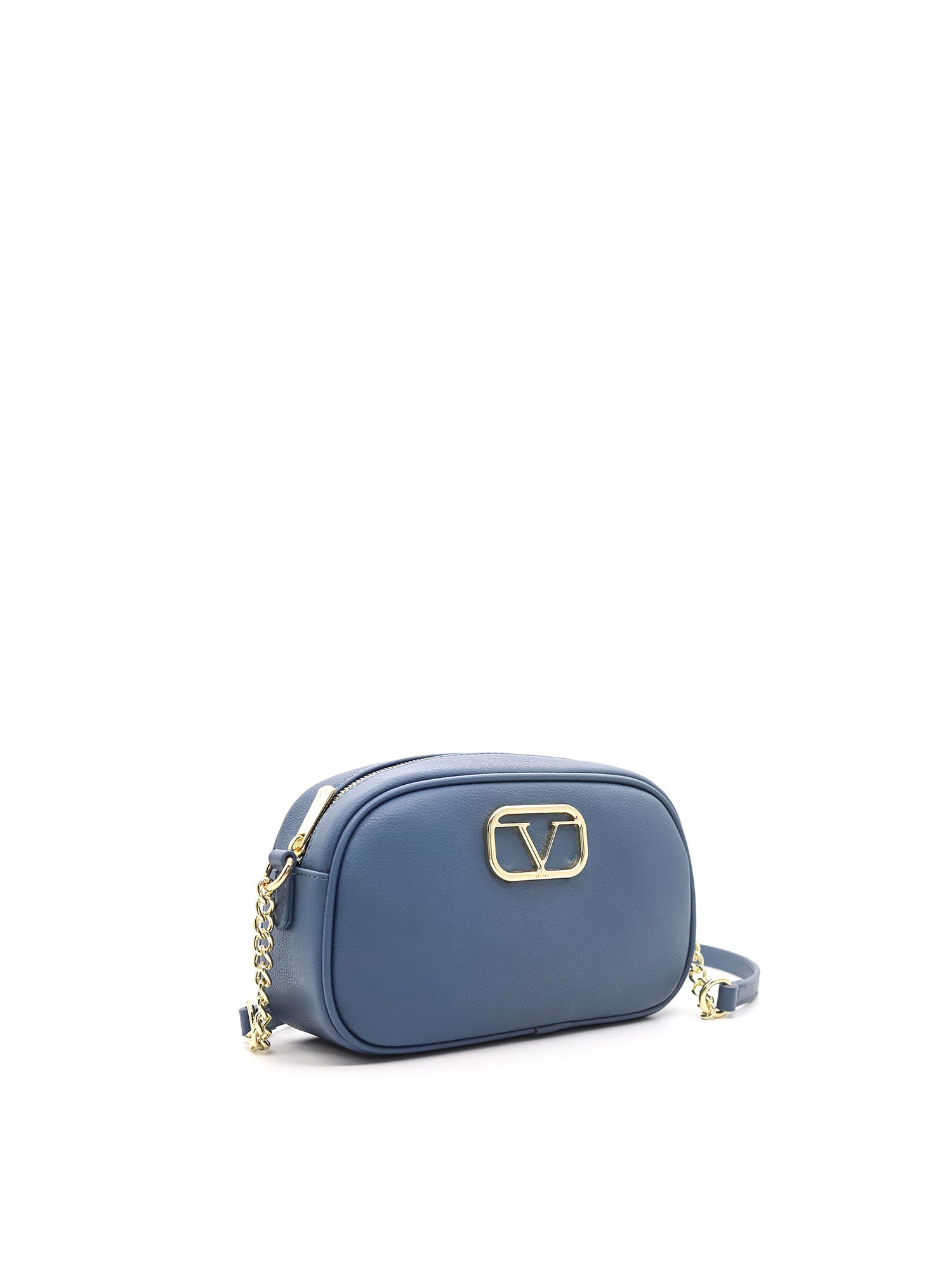 Valencia Borsa a tracolla da donna Ecopelle VB-204-BLU 19V69 Italia
