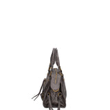 Erisia Borsa a spalla da donna Vera pelle 06091-042 GRIGIO SCURO Gave Lux