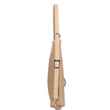 Borsa a spalla convertibile in zaino Vera pelle 07144-S05 TAUPE CHIARO Roberta Rossi