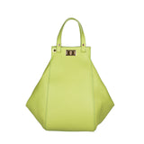 Lindsey Borsa a mano da donna 100% vera pelle 07162-D12 VERDE Viola Castellani