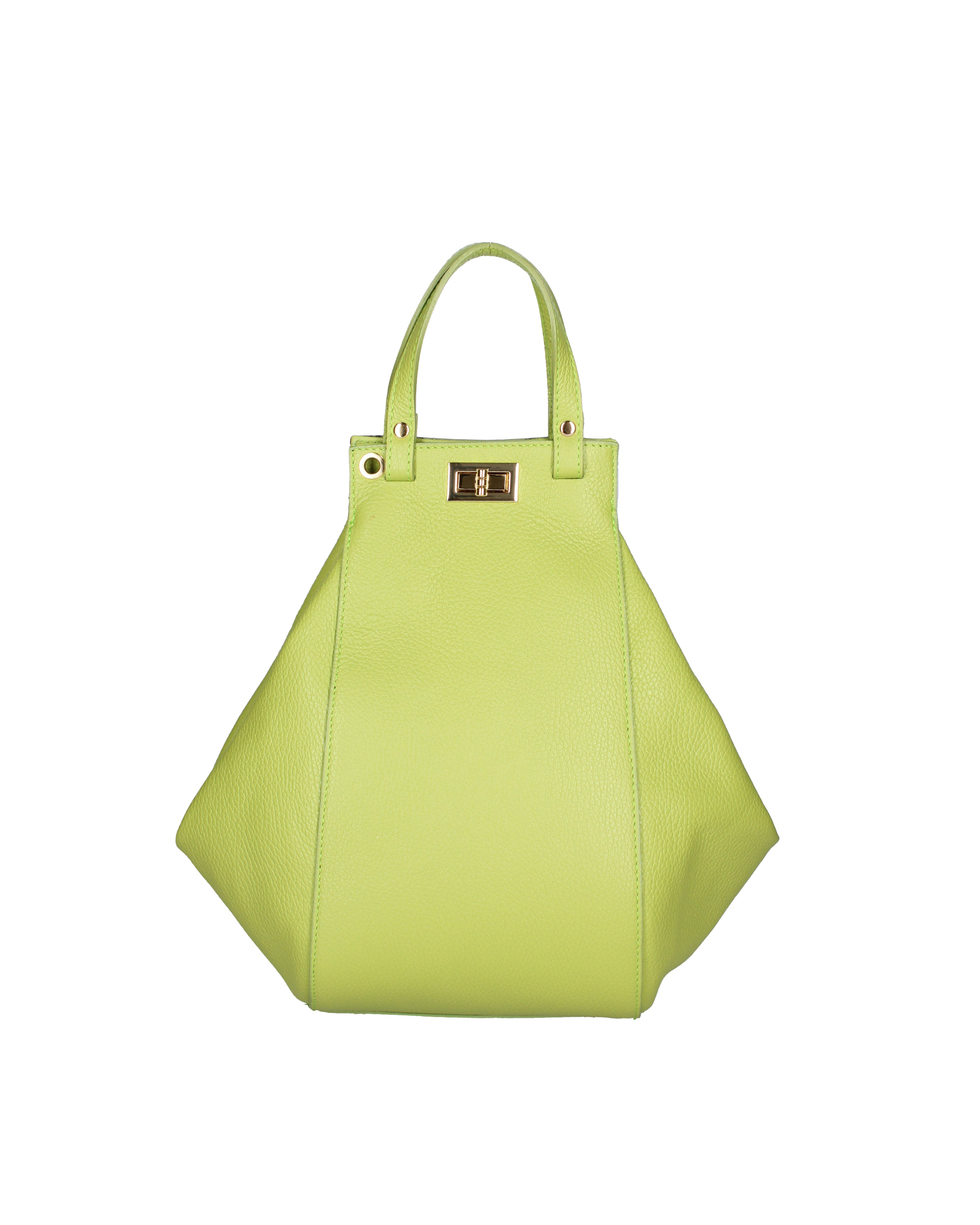 Lindsey Borsa a mano da donna 100% vera pelle 07162-D12 VERDE Viola Castellani