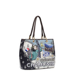 Alysia Borsa a spalla da donna PVC B16805-UNICO Braccialini
