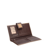Aethel T000691-BEIGE Portafoglio unisex in vera pelle Gave Lux