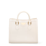 Borsa a mano da donna 100% Pvc FLAT-WOOD-M 24-WHITECAP - LIGHT OTTONE Marc Ellis