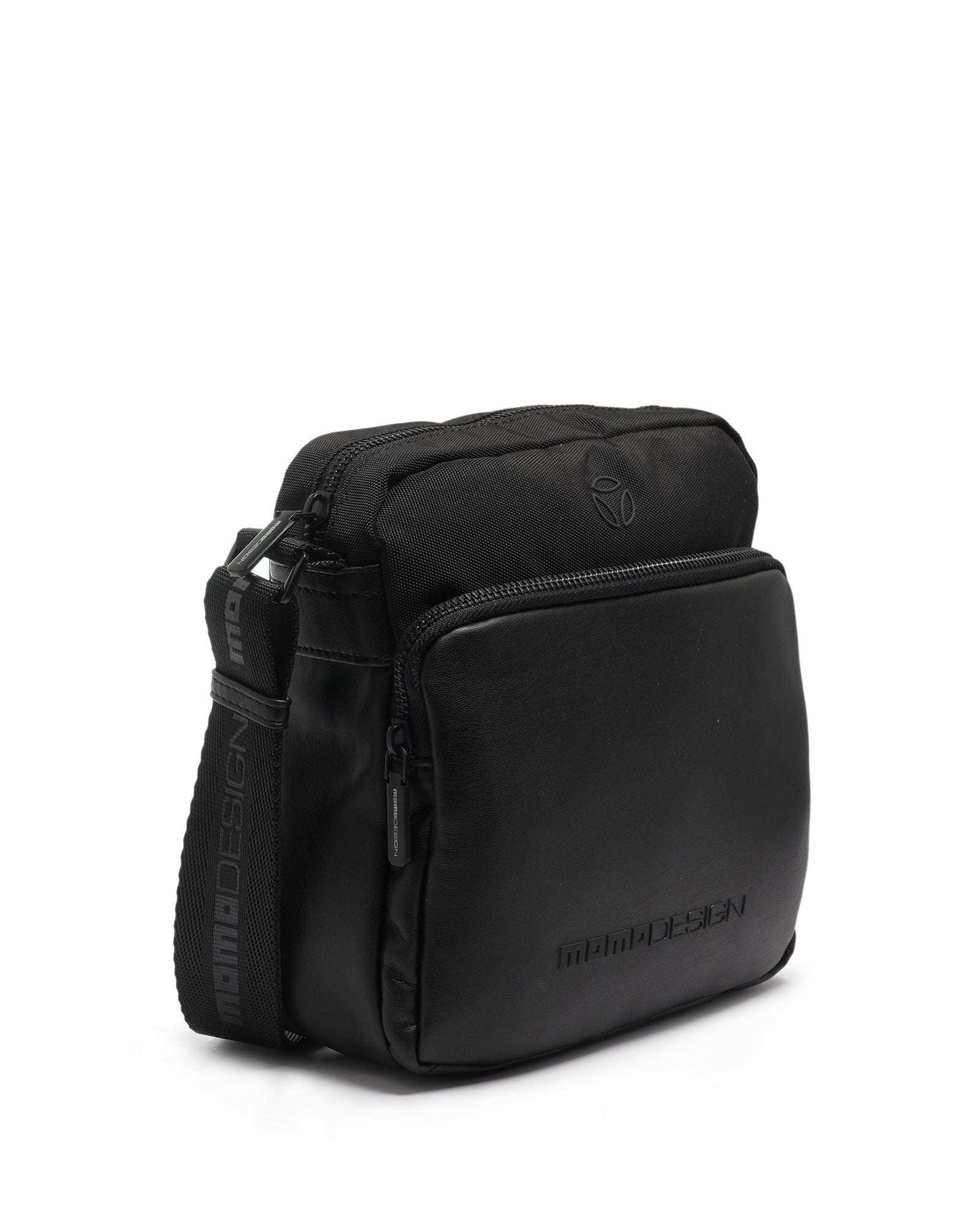 Borsa a tracolla uomo Tessuto e poliestere MO-07CO-BLACK Momo Design