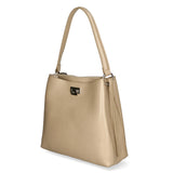 Adelasia Borsa a mano da donna 100% pelle 04495-D05 CAPPUCCINO CAPUCHIN Gave Lux