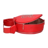 Naomi Borsa a spalla da donna Vera pelle 190960-ROSSO RED Gave Lux