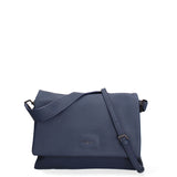 Borsa a spalla da donna Ecopelle 637-2-NAVY BLUE Diana&co