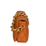 Adriana Borsa a mano da donna Vera pelle 04539-S44 CUOIO Gave Lux