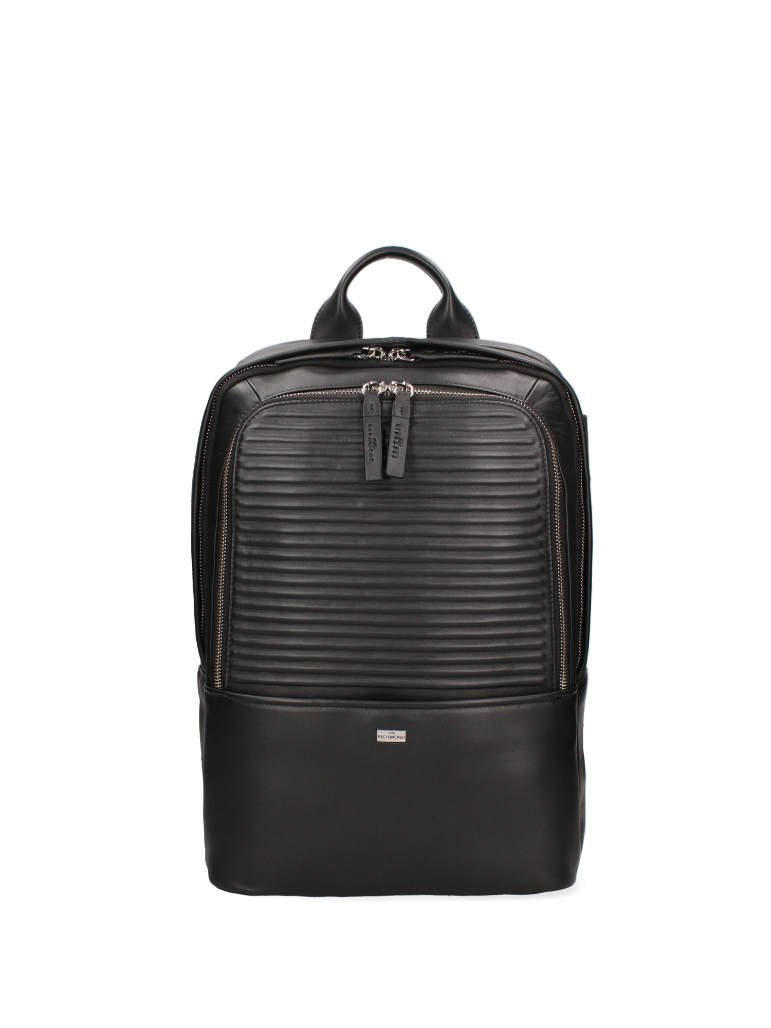 Zaino uomo in vera pelle Casual JR-B112-BLACK John Richmond