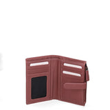 Portafoglio da donna in vera pelle Casual LB7702-20-PINK Laura Biagiotti