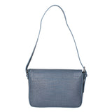 Azzurra Borsa a spalla da donna Vera pelle croco 05699-C41 CARTA ZUCCHERO Gave Lux
