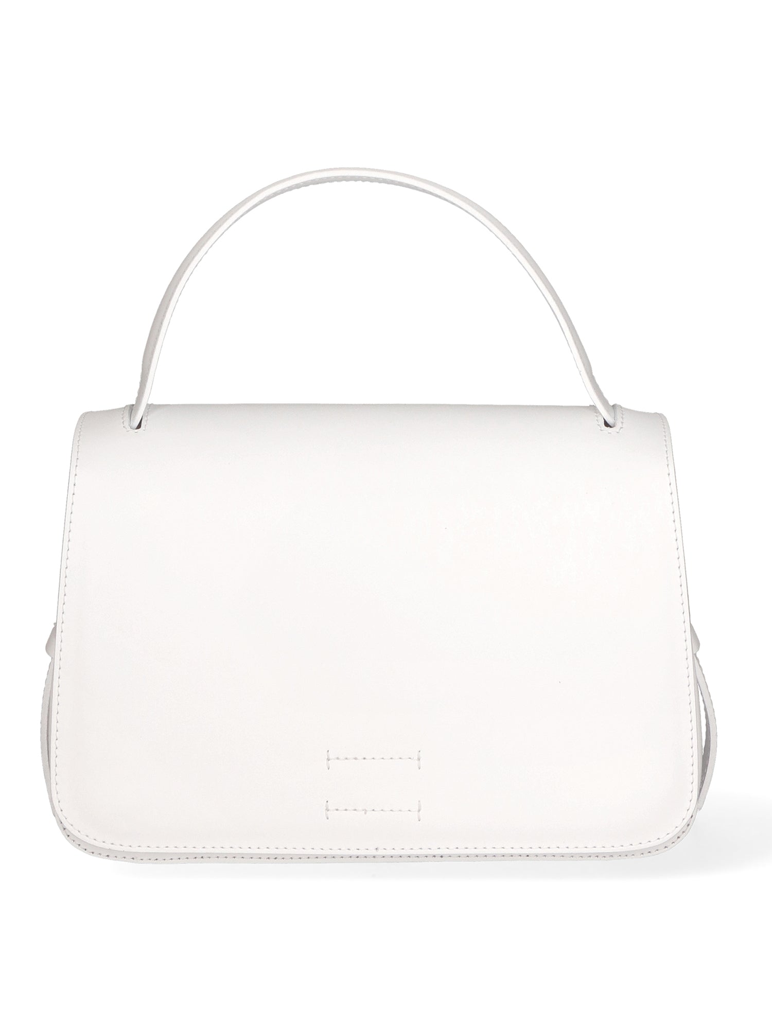 Lucia Borsa a mano da donna 100% pelle 04514-L101 BIANCO Gave Lux