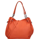 Ereba Borsa a mano da donna Made in Italy 100% pelle 3305-S29 ARANCIONE Gave Lux