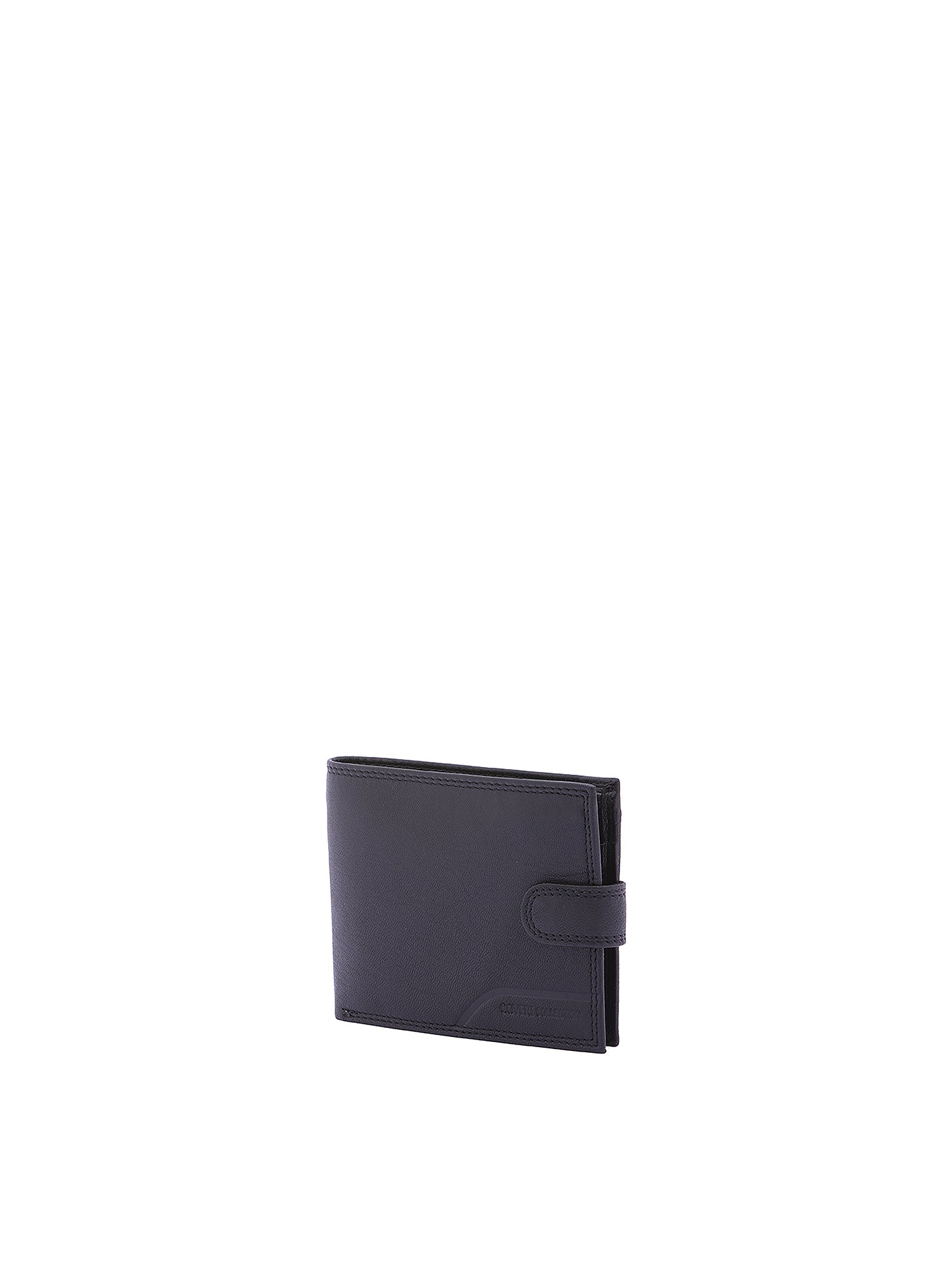 Portafoglio uomo in vera pelle Casual CC808-298-NERO Coveri Collection