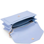 Borsa a mano da donna 100% pelle vegana PU 700-2PT-BABYBLUE Diana&co