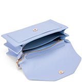 Borsa a mano da donna 100% pelle vegana PU 700-2PT-BABYBLUE Diana&co