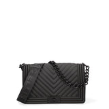 Borsa a mano da donna 100% Pvc FLAT-M 24-BLACK - BLACK Marc Ellis