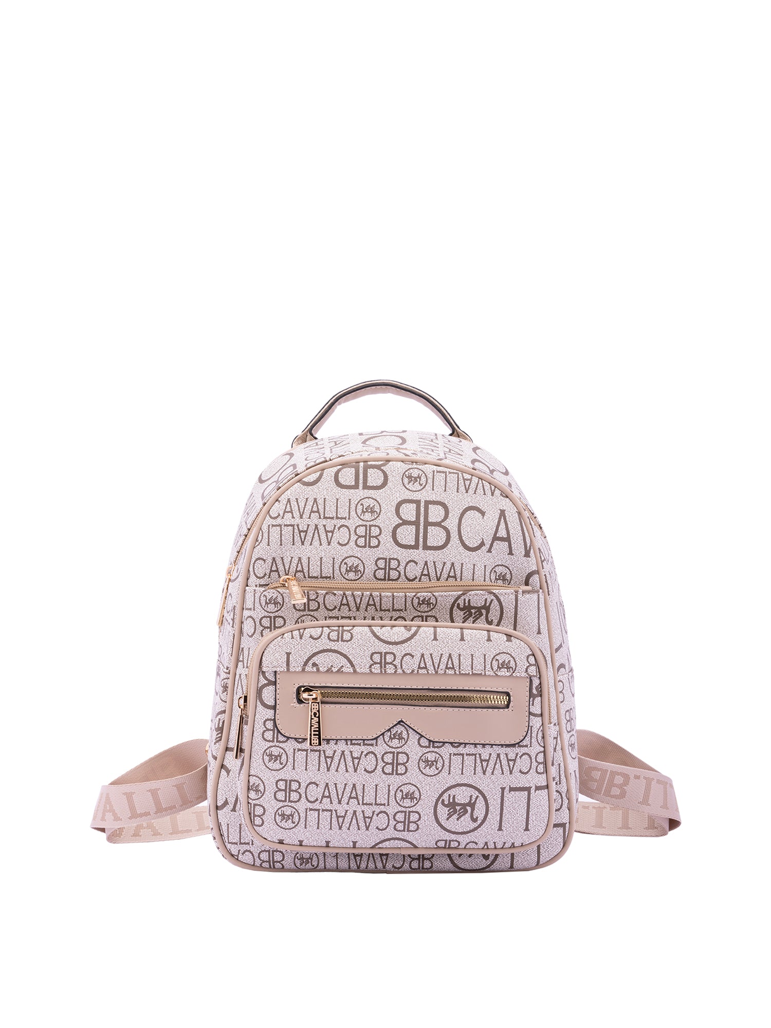 Zaino da donna in ecopelle Casual BC1372-ALBICOCCA B Cavalli
