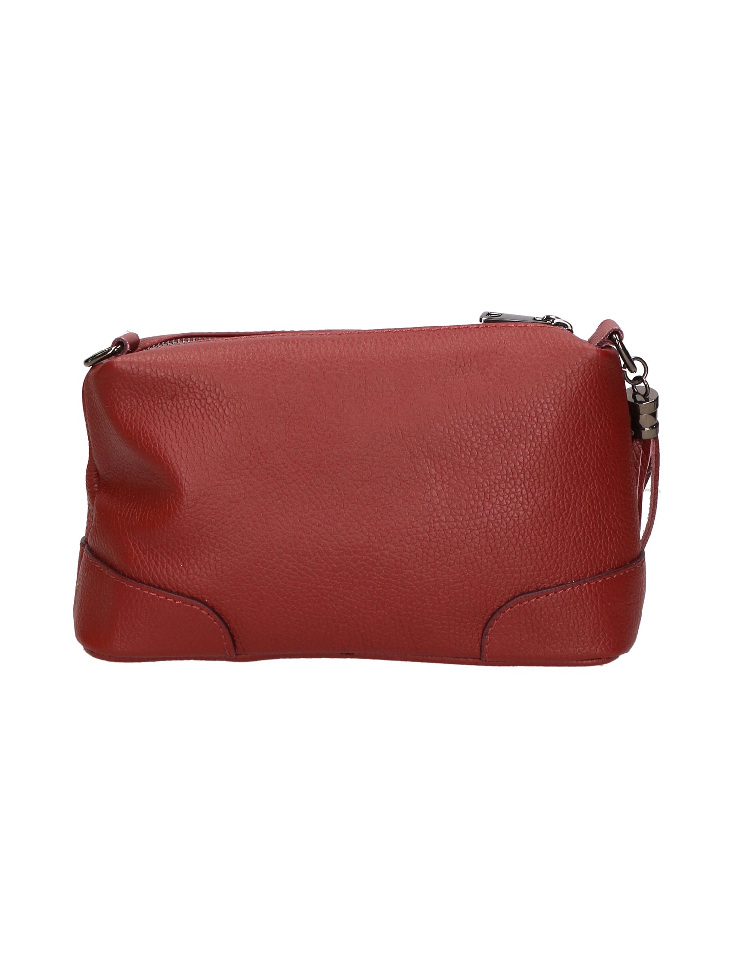 Lidia Borsa a mano da donna Vera pelle 06513-ROSSO SCURO Gave Lux