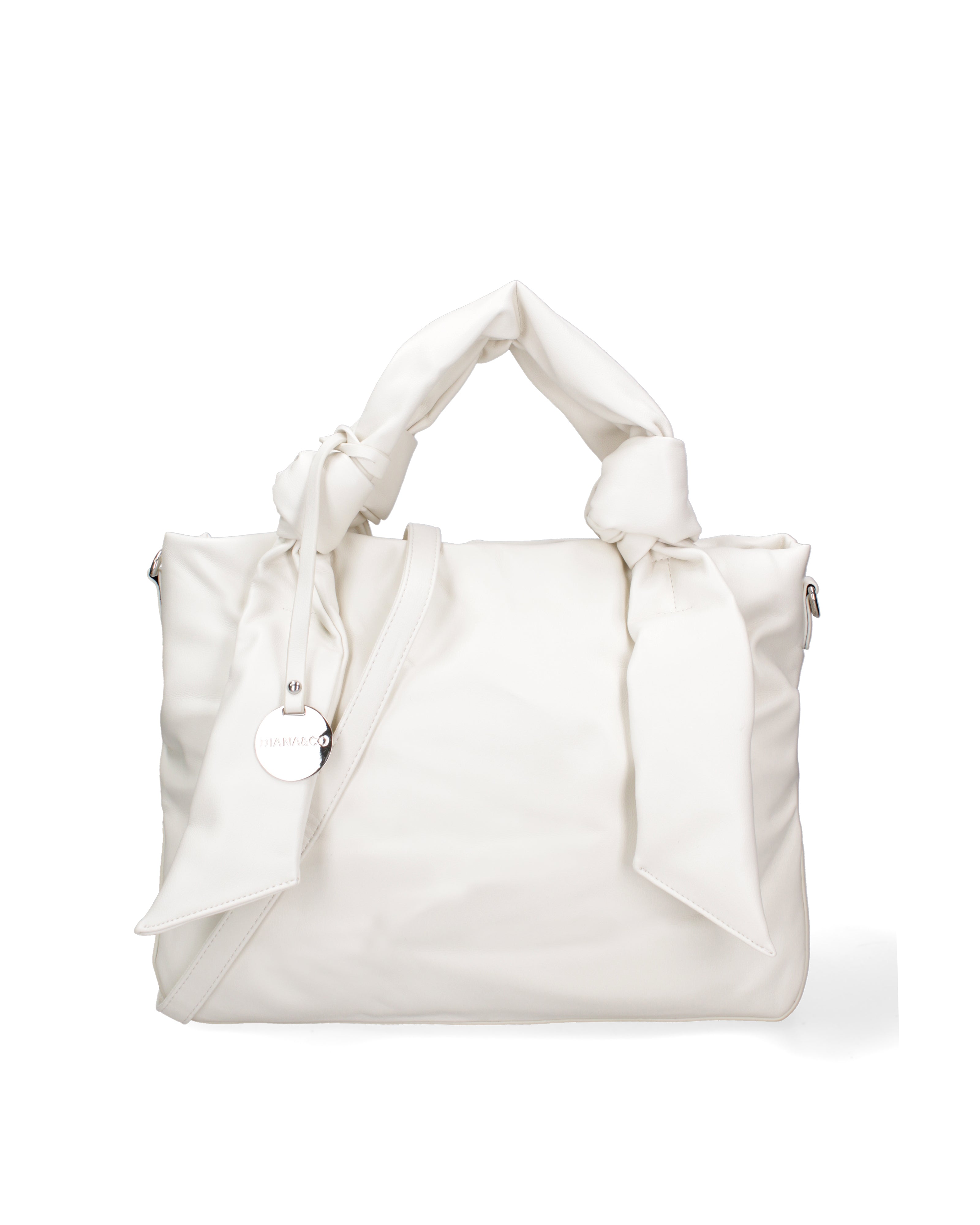 Borsa Shopper da donna Ecopelle DC3102-4-WHITE Diana&co
