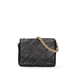 Borsa a spalla da donna Ecopelle DC3122-2-BLACK Diana&co