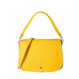 Sabina Borsa a spalla da donna Vera pelle 07139-D04 GIALLO Viola Castellani