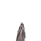 Borsa a spalla da donna Vera pelle JR-W-1188SHINY-D. GREY-CDF John Richmond