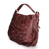 Lumelia Borsa a mano da donna Vera pelle 80013-037 BORDO Gave Lux