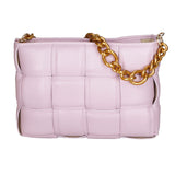 Agostina Borsa a mano da donna Vera pelle 04691-D55 LILLA LILAC Gave Lux