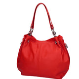 Ereba Borsa a mano da donna Made in Italy 100% pelle 3305-S58 ROSSO FUOCO Gave Lux