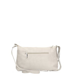 Embera Elite Borsa a tracolla donna Vera pelle scamosciata 8650-BIANCO Gave Lux