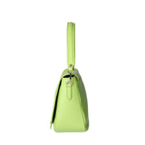 Sabina Borsa a spalla da donna Vera pelle 07139-D12 VERDE Viola Castellani