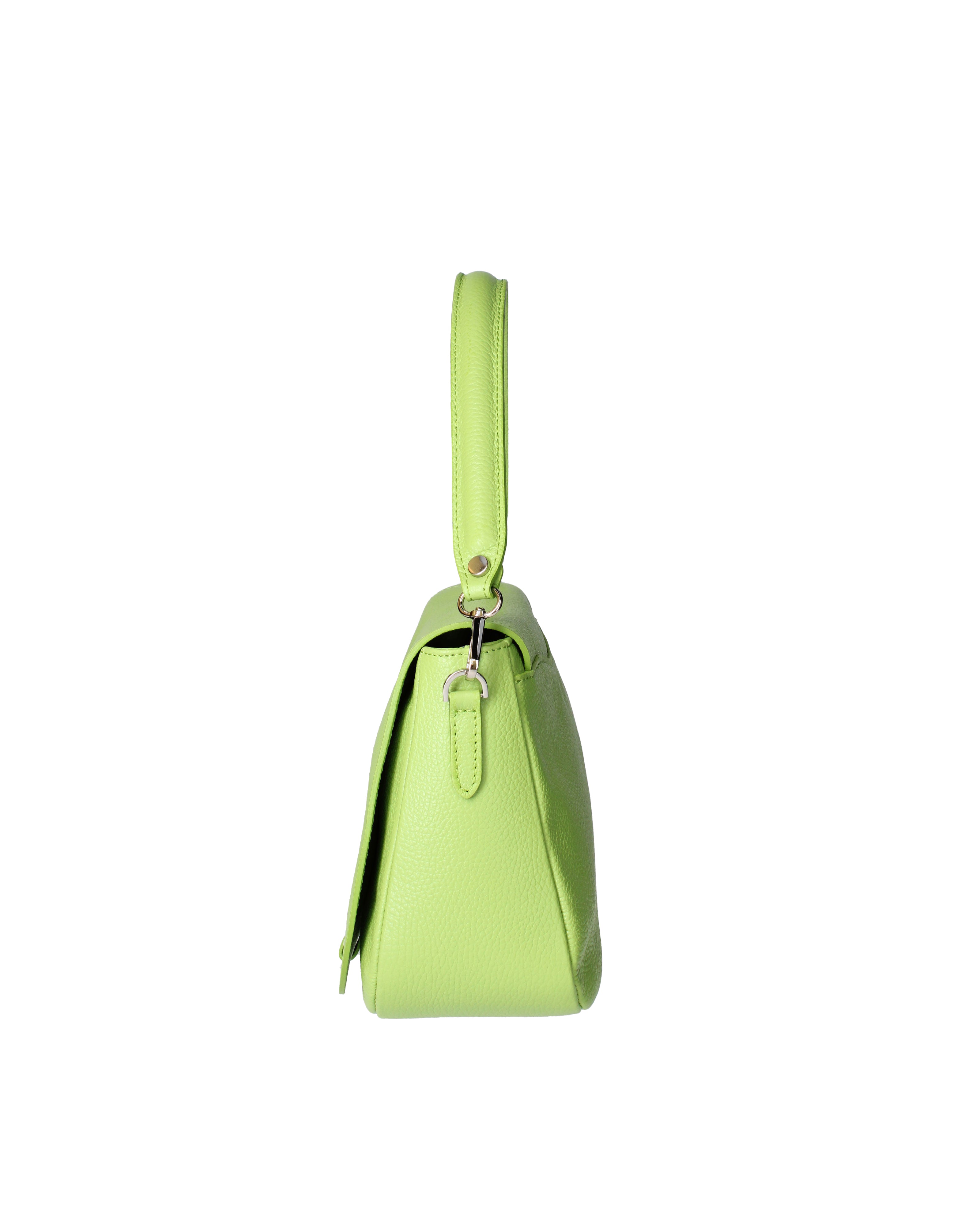 Sabina Borsa a spalla da donna Vera pelle 07139-D12 VERDE Viola Castellani