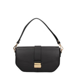 Borsa a spalla da donna Vera pelle 07229-NERO Roberta Rossi