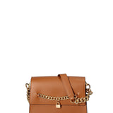 Borsa a tracolla da donna Vera pelle ruga JR-W-1155RU-CUOIO-GOLD John Richmond