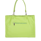 Borsa a mano da donna 100% vera pelle 07138-D12 VERDE Roberta Rossi